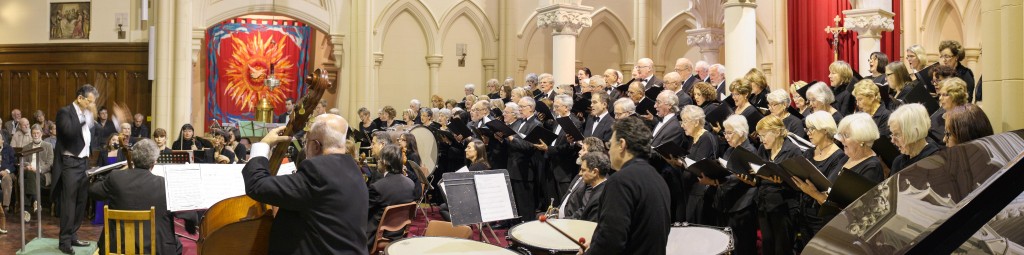 Choir singing Messiah Dec 2014